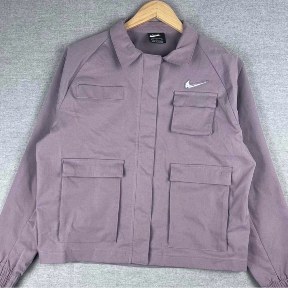 Nike Women's Lavender Utility Jacket